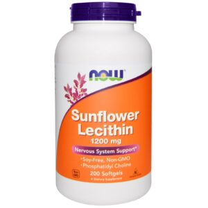 Sunflower Lecithin - 200 softgels