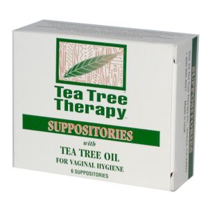 Tea Tree Vaginal Suppositories - pack of 6
