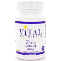 Zinc Citrate (30mg) - 90 capsules